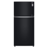 LG 547L Top Freezer Fridge in Black Glass Finish LG-GNC702SGGM