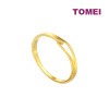 TOMEI Interlock Bangle, Yellow Gold 999 (5D) (5D-L-010)