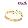 TOMEI Bangle, Yellow Gold 916 (9L-BK1469-1C)