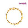 TOMEI Bracelet of Circination in Spherial Pizzazz, Yellow Gold 916 (9M-B5670M-2C)