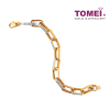 TOMEI Bracelet, Yellow Gold 916 (9M-B6388B-2C)