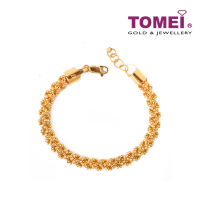 TOMEI Bracelet, Yellow Gold 916 (9M-GHEX01B-1C)