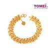 TOMEI Bracelet, Yellow Gold 916 (9M-KB003D-15-1C)