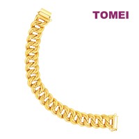 TOMEI COCO Bracelet, Yellow Gold 916 (9M-KB003D-30-1C)