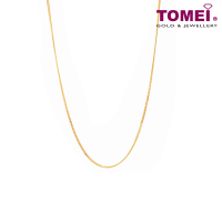 TOMEI First Love Necklace, Yellow Gold 916 (45cm) (9N-ZS12-04)