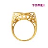 TOMEI Puteri Vogue Ring, Yellow Gold 916 (9O-YG0898R-1C)