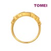 TOMEI Geometric Ring, Yellow Gold 916 (9O-YG0901R-1C)