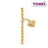 TOMEI Big Love Bead Bracelet, Yellow Gold 916 (BB2947-B-1C)