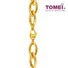 TOMEI Lusso Italia Chain Link Bracelet, Yellow Gold 916 (IM-283-010-G-BR)