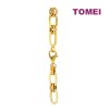 TOMEI Lusso Italia Bracelet, Yellow Gold 916 (IM-B22HL1011-1C)