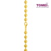TOMEI Lusso Italia Ball Necklace, Yellow Gold 916 (IN-CPL600-CL-1C)