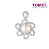 TOMEI Pearl Diamond Pendant, White Gold 750 (PP0006546)