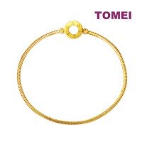 TOMEI Chomel Bracelet, Yellow Gold 916 (TM-YG1116B-1C)