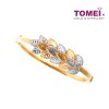 TOMEI Bangle, Yellow Gold 916 (9L-BG119-2C)