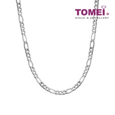 TOMEI Necklace For Men, White Gold 750 (WN0060653)