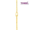 TOMEI Leaf Necklace, Yellow Gold 916 (WS-YG1431N-1C)