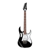 Ibanez JEMJR-BK Steve Vai Signature Electric Guitar, Black