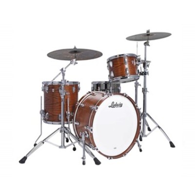Ludwig L7340AXTW Classic Oak 3-Piece Shell Pack (20B+14F+12T), Tennessee Whiskey
